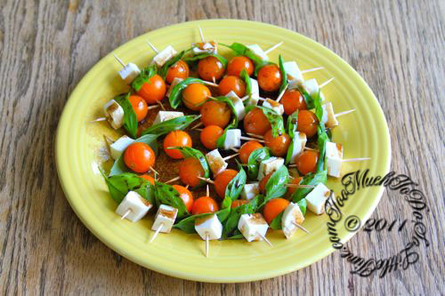 Sun Gold Caprese Salad