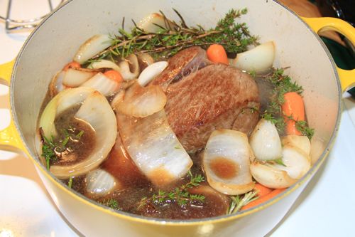 Pot Roast with Rosemary and Thyme