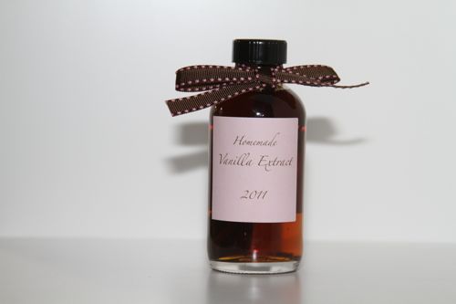 Homemade Vanilla After Seven Weeks